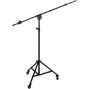 Professional Microphone Stand, Foldable Tripod Legs & Adjustable Counterweight